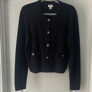 J Crew Women’s Black Lady Cardigan